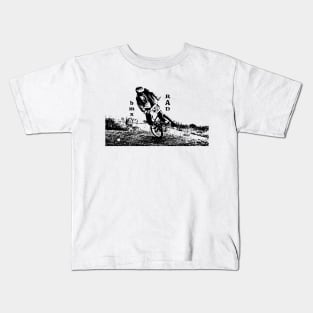 bmx bicycle motocross rad mtb t-shirt Kids T-Shirt
